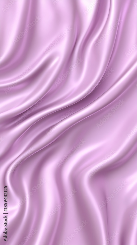 Obraz premium Soft Lilac Silk Drape Texture.