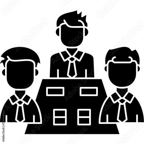 Attendees Icon Vector Element