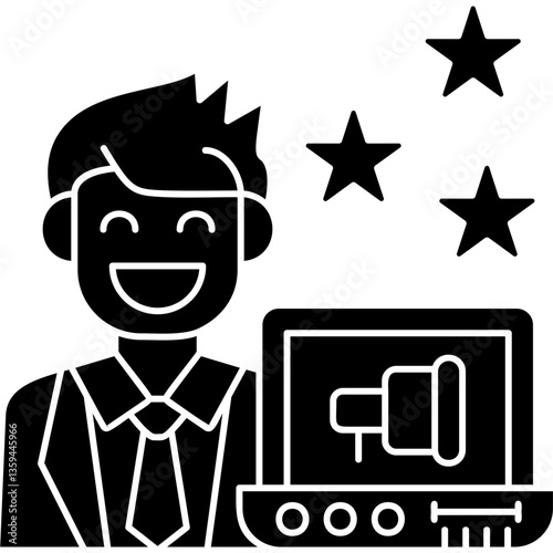 Advertising Icon Vector Element