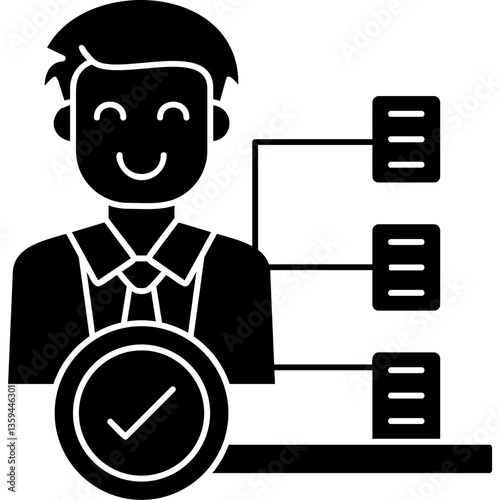 Recruitment Icon Vector Element