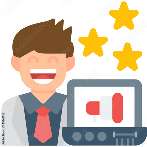 Advertising Icon Vector Element