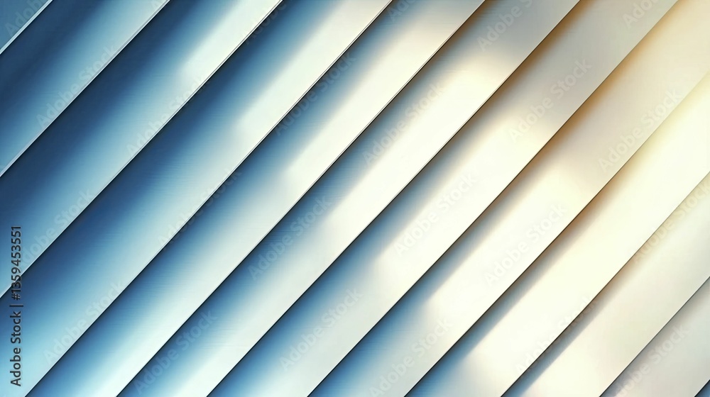 Fototapeta premium Craft a gentle blue paper backdrop featuring a subtle diagonal stripe, maintaining a tidy layout for effective communication.