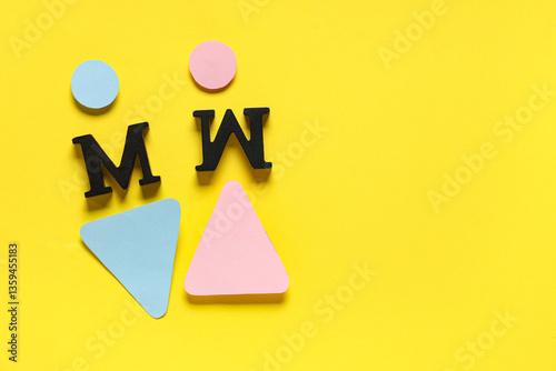 Female and male figures wit...