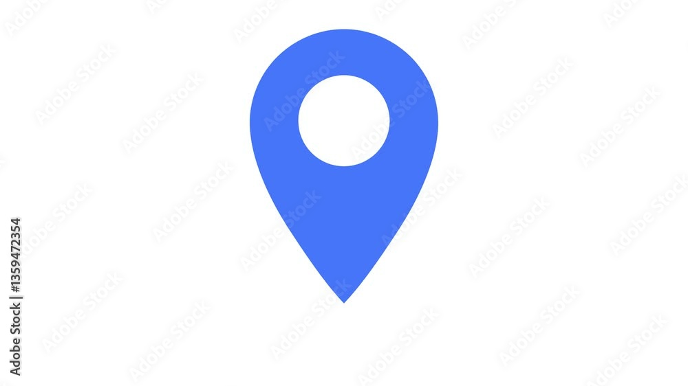 Simplified location pin icon, ideal for representing navigation, map markers, or geographical points. Perfect for use in digital maps, apps, or any tech design related to locations. Simplified location pin icon, ideal for representing navigation, map markers, or geographical points. Perfect for use in digital maps, apps, or any tech design related to locations.