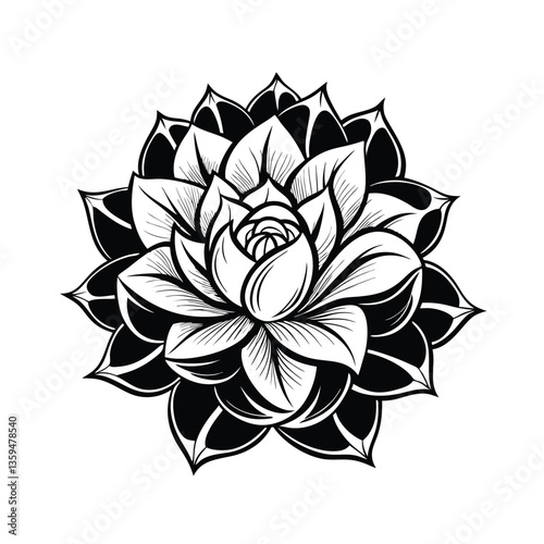 abstract flower vector illustration