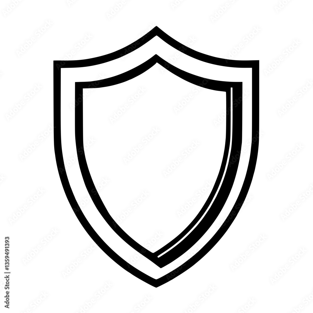 Shield symbol Protection against dangers and adversity Safety and defense Symbol of resilience and illustration Shield symbol Protection against dangers and adversity Safety and defense Symbol of resilience and illustration