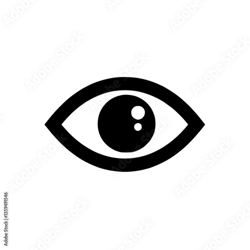 Eye Icon: Vision and Perception Symbol