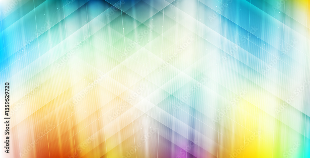 Obraz premium Blue abstract vector background