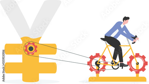 Hard work for income and salary growth, increase in investment portfolio and savings,

