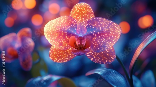 Obraz na płótnie Vibrant Flower Macro Photography w salonie