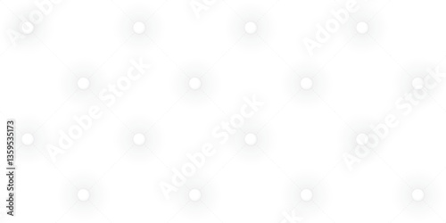 3D white upholstery leather texture with buttons seamless background graphic illustration.