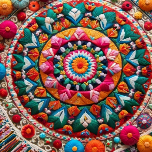 Phulkari Embroidery A traditional Punjabi embroidery technique u