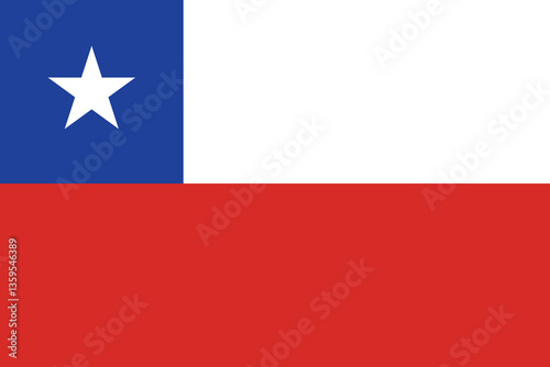 Free Download High-Quality Chile Flag Vector Clipart Illustration - Fully Editable and Scalable Design for Graphic Use - GFXLoad