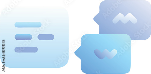 Illustration of kitchen utensil sets and tools with business and web concept icons