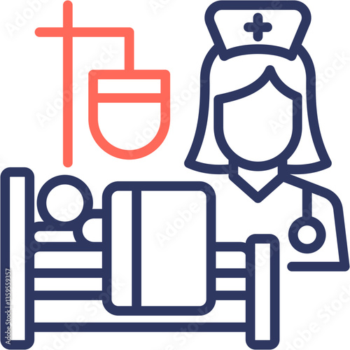 Hospital Care Icon