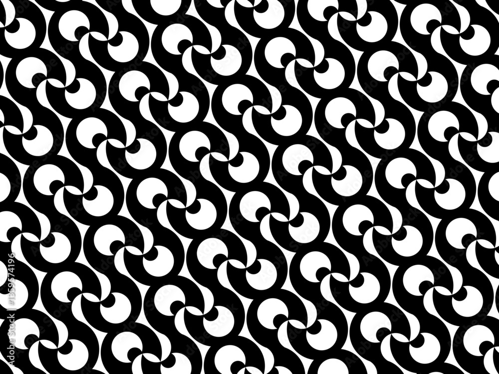 Obraz premium Swirling Illusion Pattern