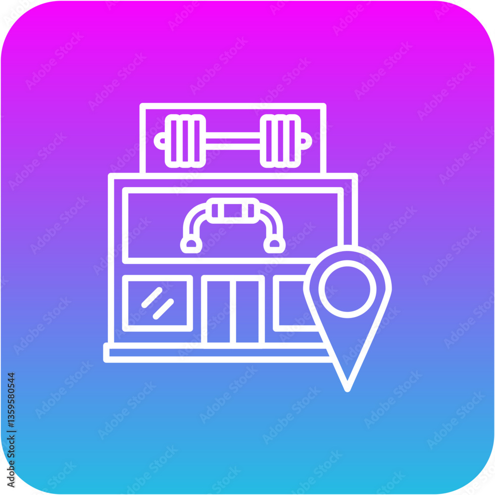 Gym location Icon Gym location Icon