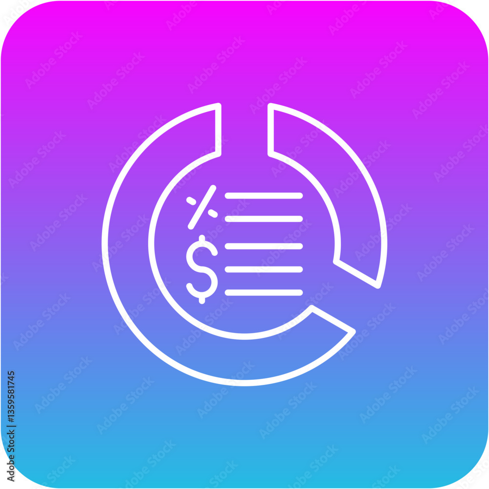 Pie chart Icon Pie chart Icon