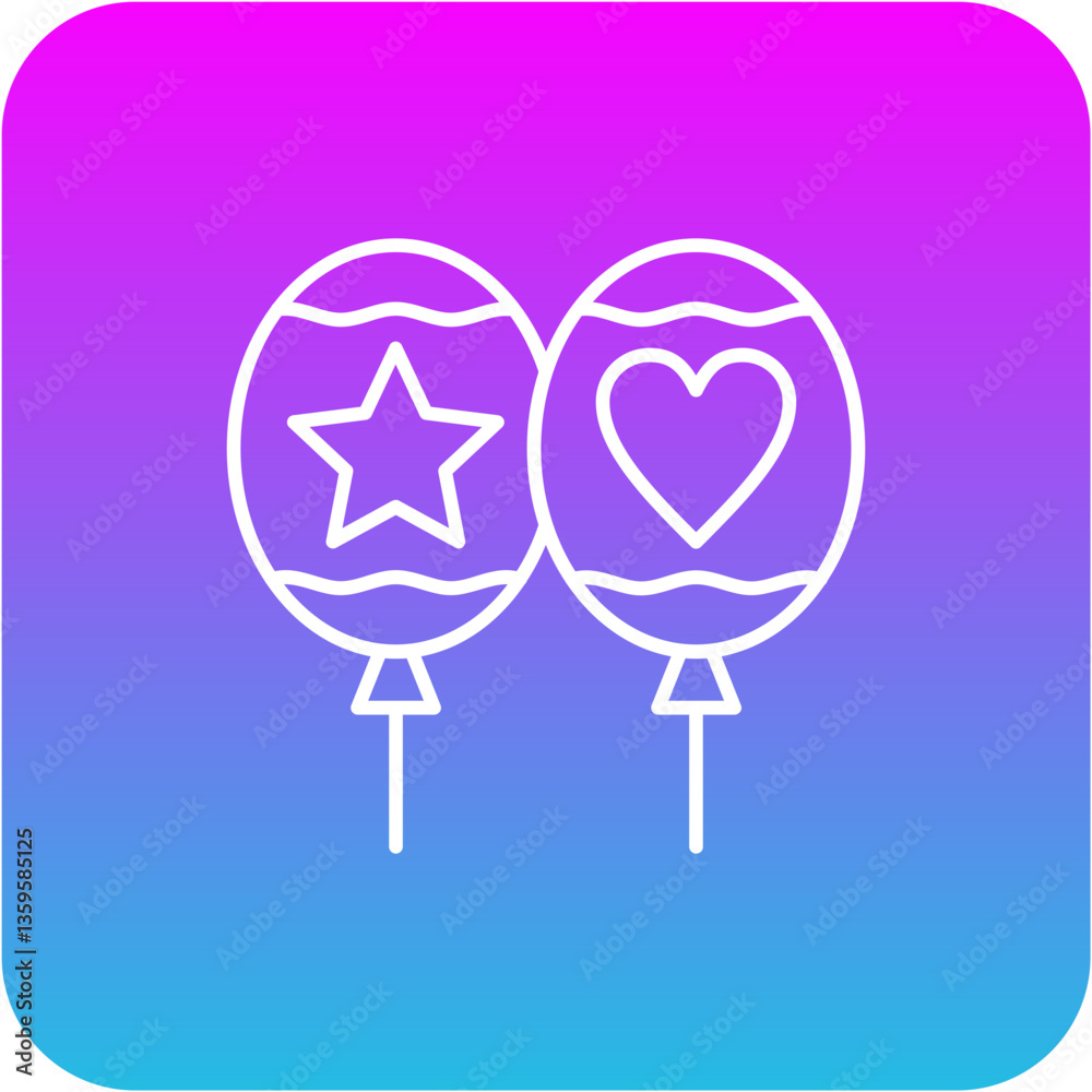 Balloons Icon Balloons Icon