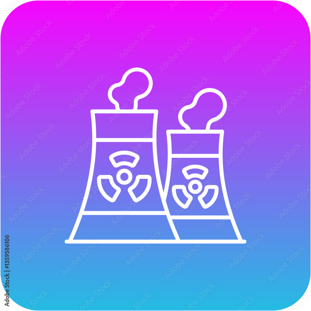 Obraz premium Chimneys Icon