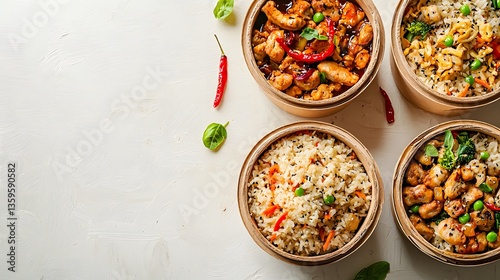 Wholesome meal ready for consumption showcasing a delicious and nutritious option from a meal delivery service