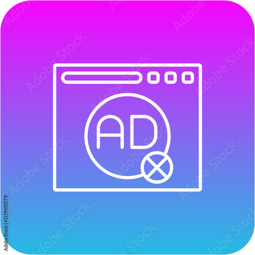 Ad blocker Icon
