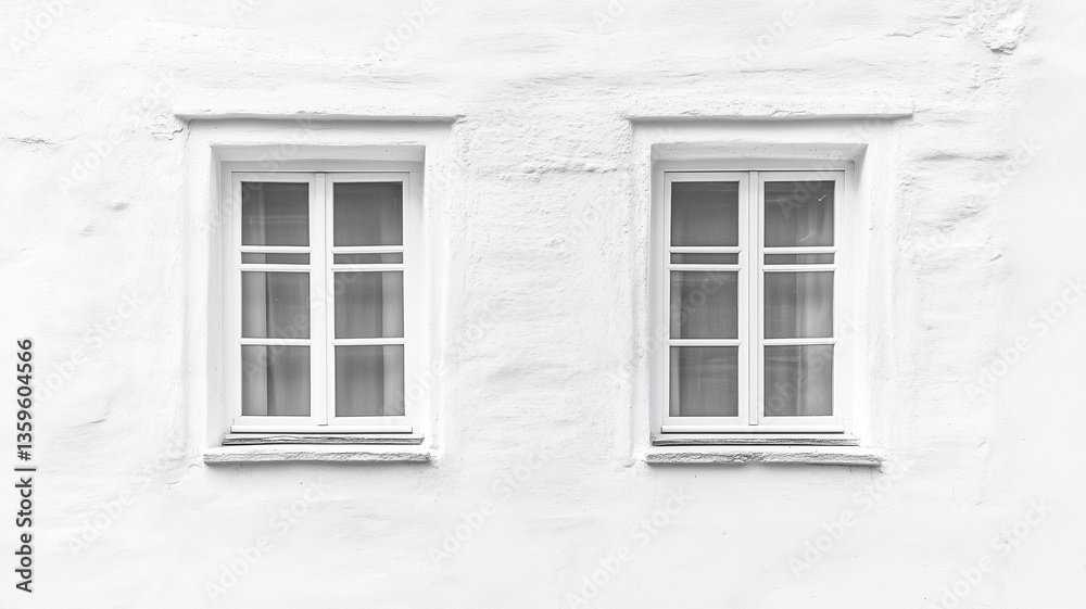 Old window with white shutters. Background banner. Old window with white shutters. Background banner.