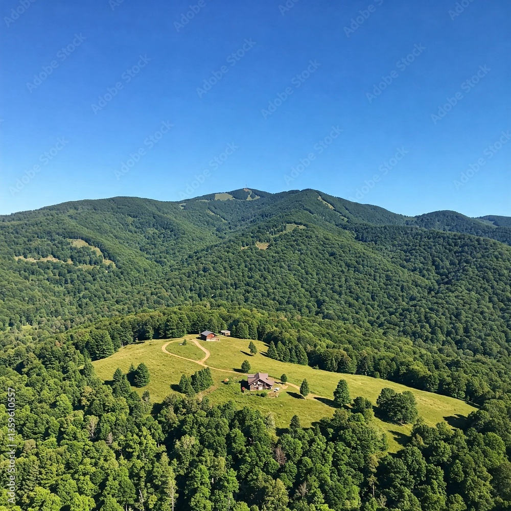 Obraz premium landscape in the mountains
