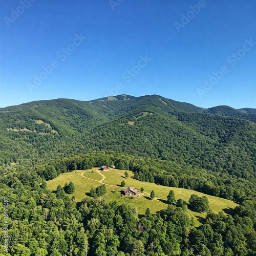 landscape in the mountains