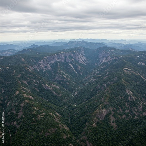 view from the mountain