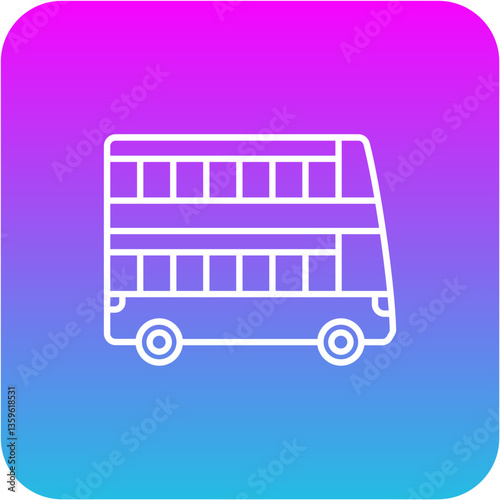 Double decker Icon