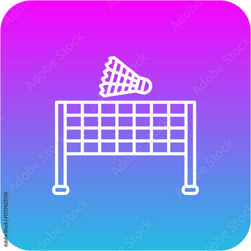 Badminton game Icon