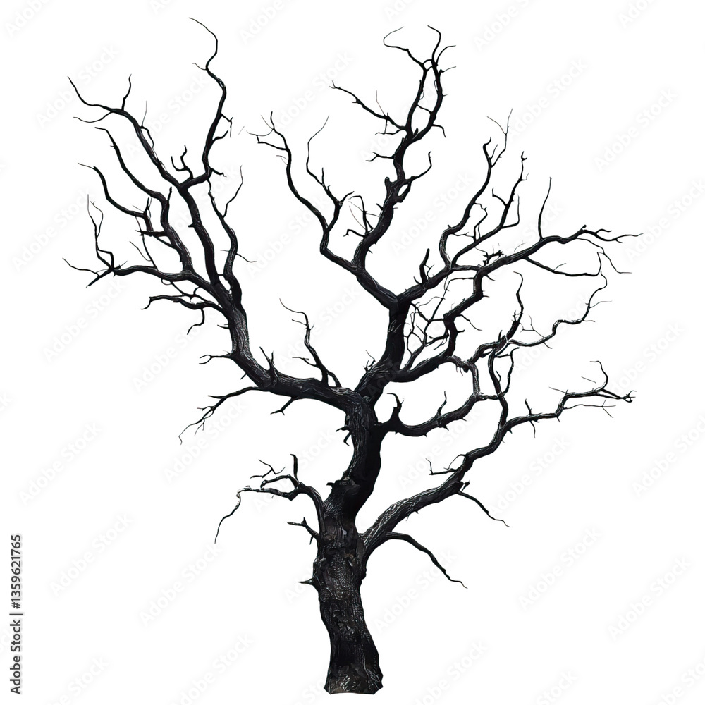 Dry, Twisted Leafless Branch
Dry, Twisted Leafless Branch
