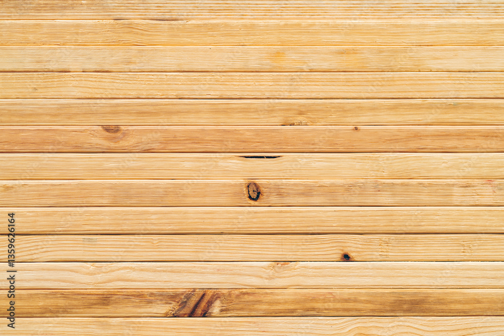 Fototapeta premium Industrial Warehouse with Stacked Wooden Planks, Pile of Rough Hardwood Timber Boards in Brown, Featuring Natural Patterns Texture, Ready for Construction and Material Storage Factory