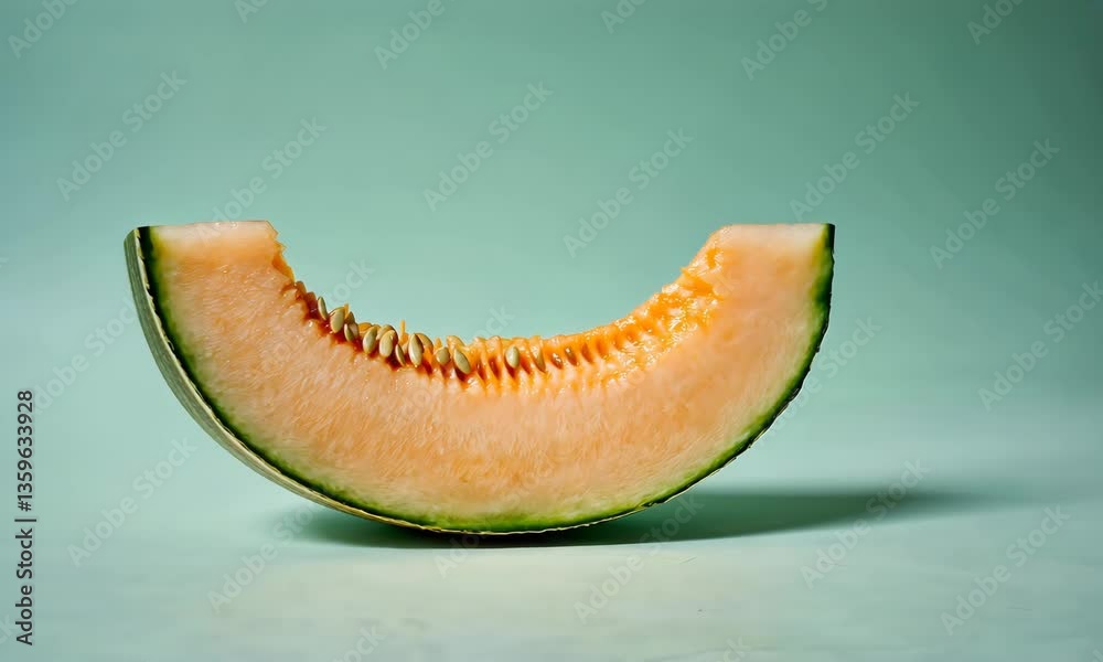cantaloupe melon slices cantaloupe melon slices