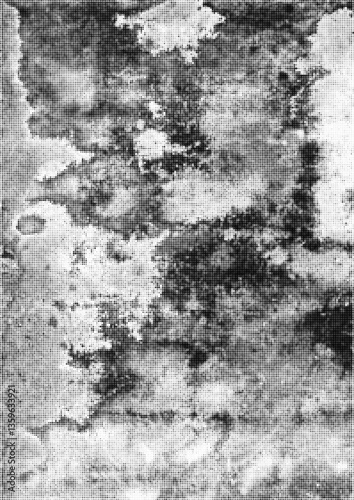 Large vector halftone concrete wall texture with a transparent background