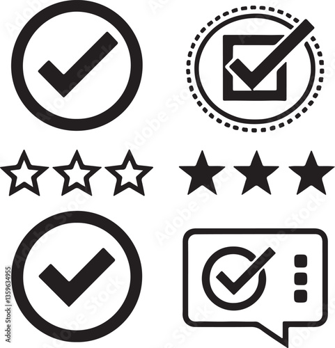 A 3D checkmark icon symbolizing confirmation or choice with a checkbox, representing voting, approval, or correctness