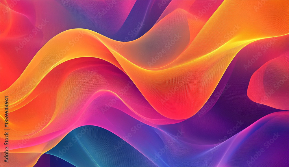 Obraz premium abstract background with waves