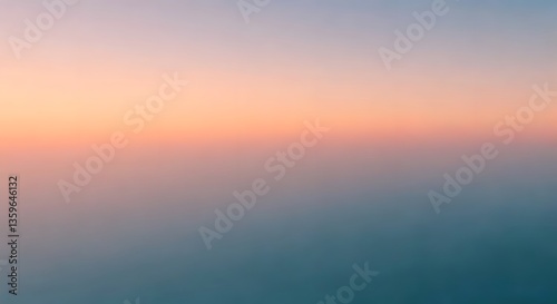 Wallpaper Mural A calm, foggy background transitioning from dusky rose to soft steel blue, AI Generated Torontodigital.ca