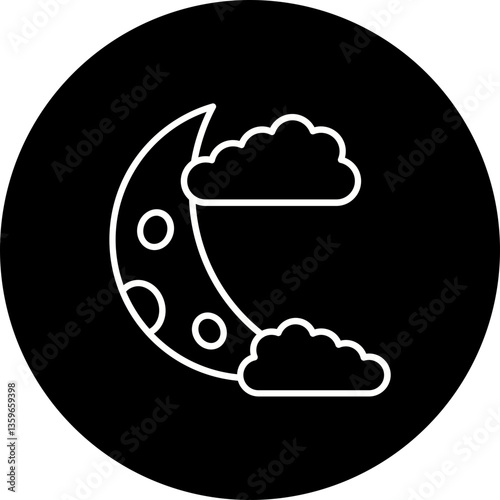 Half moon Icon