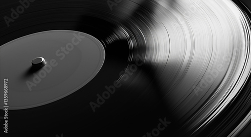 Maquete de disco de vinil com modelo de capa em branco para design de álbum de música, vinil, disco, maquete, em branco, capa, modelo, música, álbum