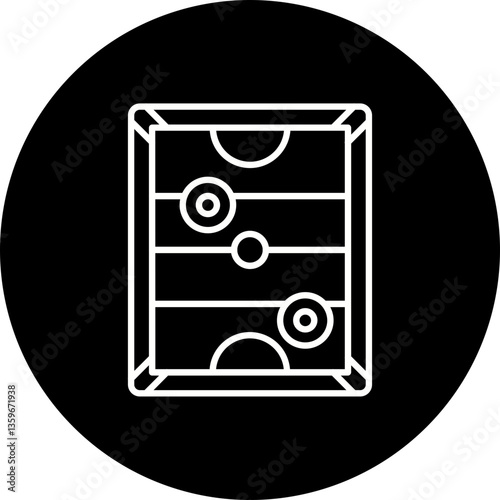 Air hockey Icon