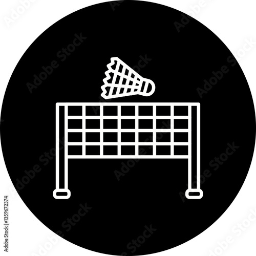 Badminton game Icon