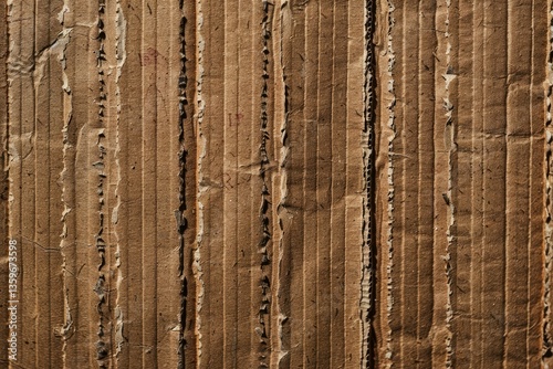 High Resolution of Industrial Style Brown Cardboard Texture Background