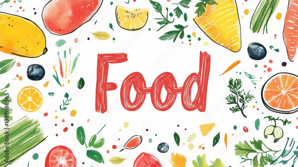 Naklejka premium text 