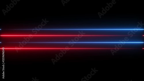 Wallpaper Mural Light neon blue and purple line abstract motion. Explosion, Hyper jump into another galaxy. Speed of light, neon glowing rays in motion. glowing line Light effect icon black background  Torontodigital.ca