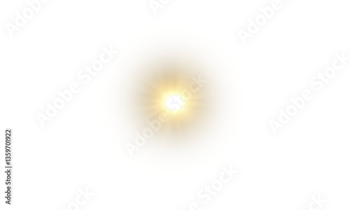 PNG Flash light transparent sunlight special lens flare light effect. Stock royalty free image.	