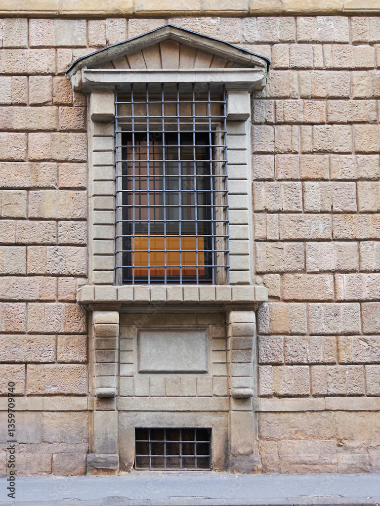 Obraz premium classical window in Florence, Italy