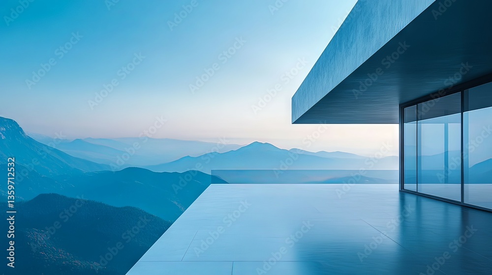 Serene Mountaintop Modern Architecture: A Breathtaking Vista Serene Mountaintop Modern Architecture: A Breathtaking Vista
