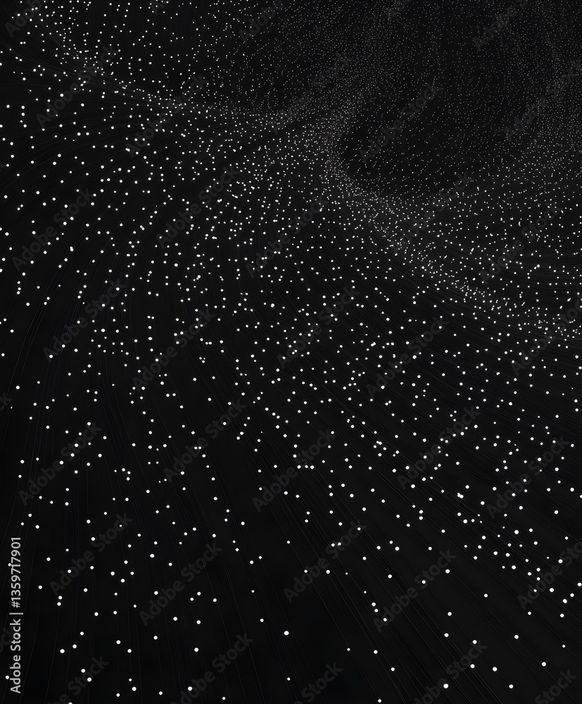 Fototapeta premium Abstract Data Technology Background in black Colors